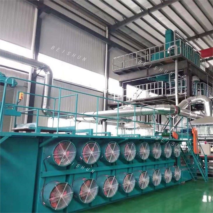 Chain Belt Multilayer Rubber Sheet Cooling Machine